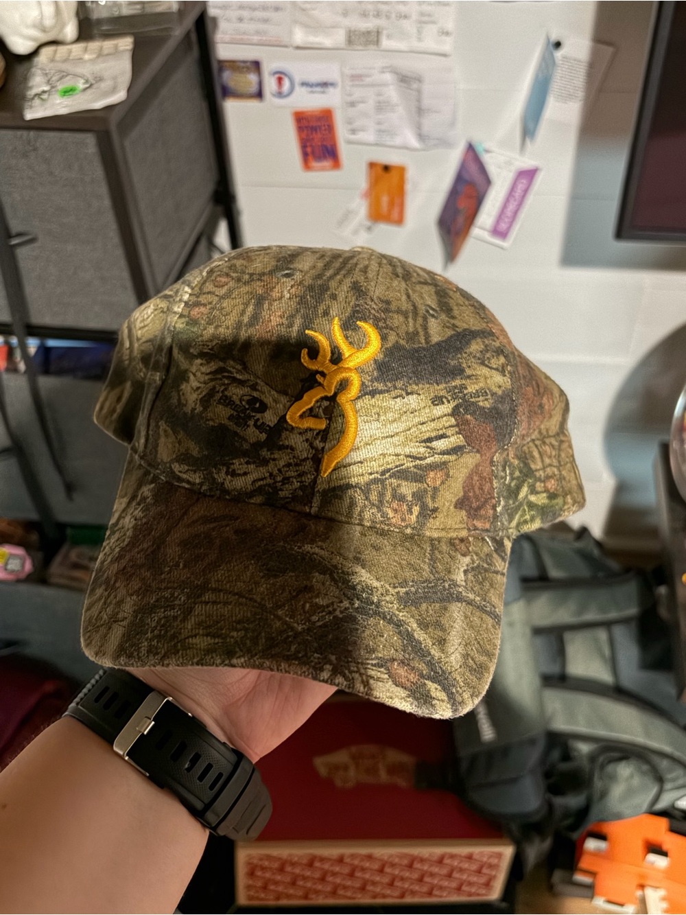 Browning Camo Cap with Logo - Realtree Style